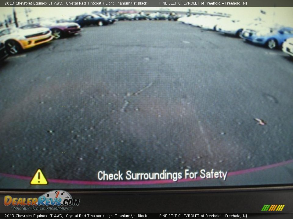 2013 Chevrolet Equinox LT AWD Crystal Red Tintcoat / Light Titanium/Jet Black Photo #15