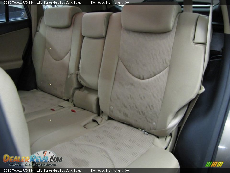 2010 Toyota RAV4 I4 4WD Pyrite Metallic / Sand Beige Photo #7