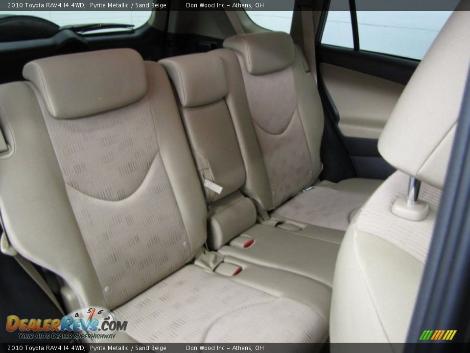 2010 Toyota RAV4 I4 4WD Pyrite Metallic / Sand Beige Photo #8