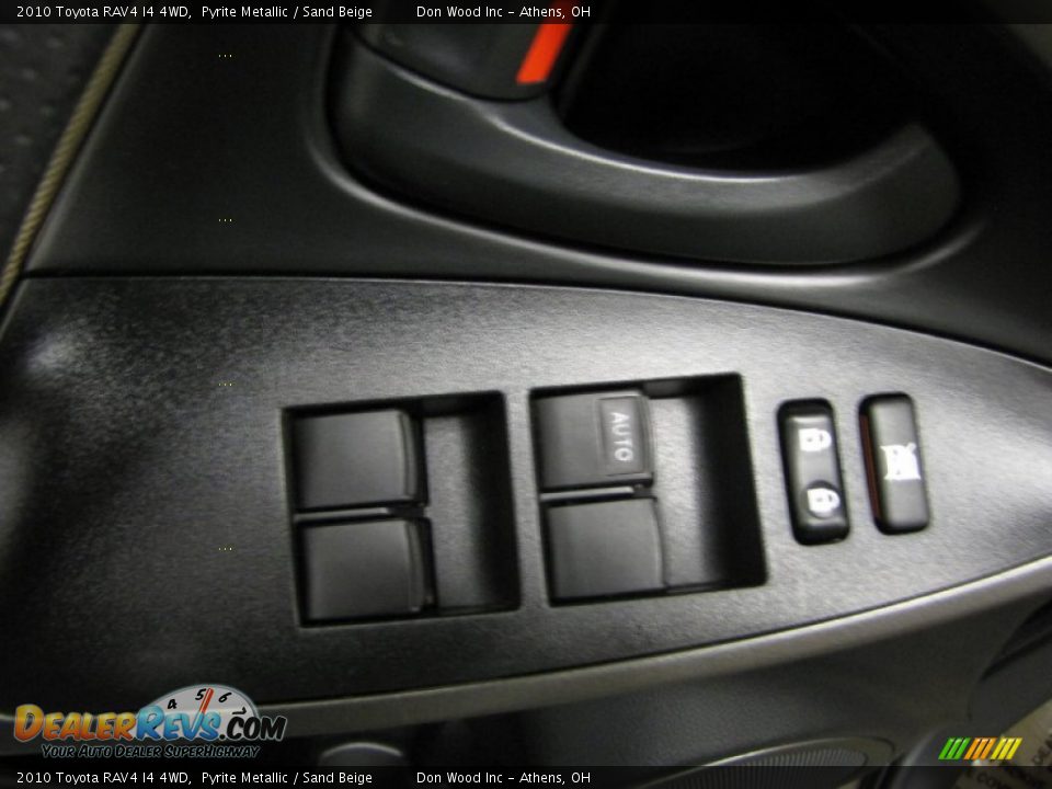 2010 Toyota RAV4 I4 4WD Pyrite Metallic / Sand Beige Photo #11