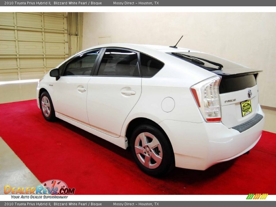2010 Toyota Prius Hybrid II Blizzard White Pearl / Bisque Photo #4