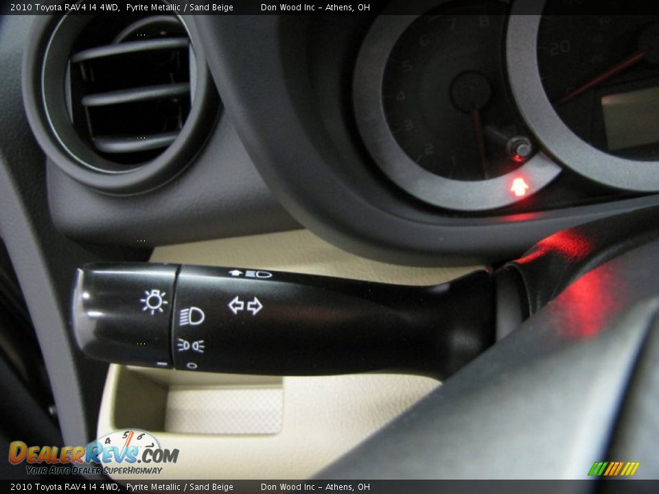 2010 Toyota RAV4 I4 4WD Pyrite Metallic / Sand Beige Photo #16