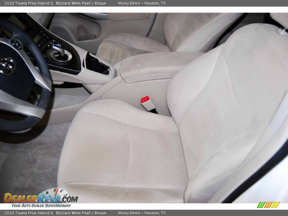 2010 Toyota Prius Hybrid II Blizzard White Pearl / Bisque Photo #10