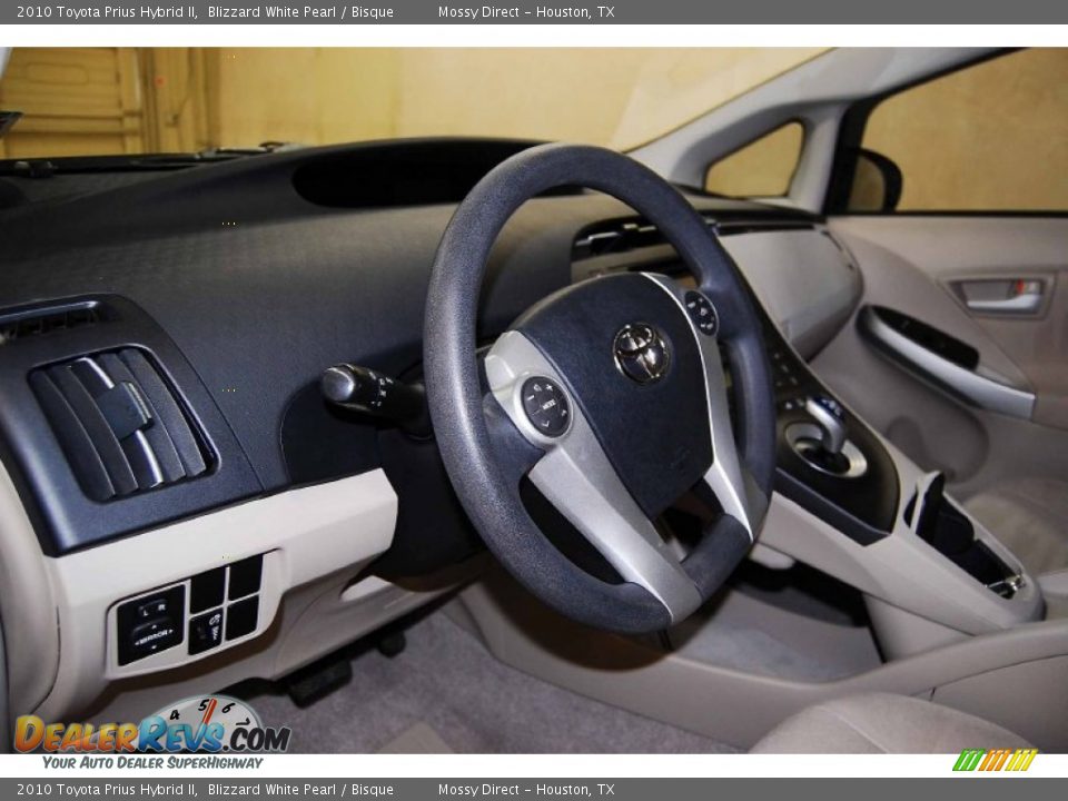 2010 Toyota Prius Hybrid II Blizzard White Pearl / Bisque Photo #11