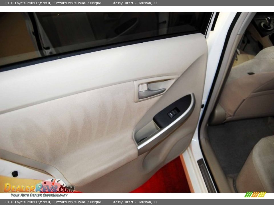 2010 Toyota Prius Hybrid II Blizzard White Pearl / Bisque Photo #13