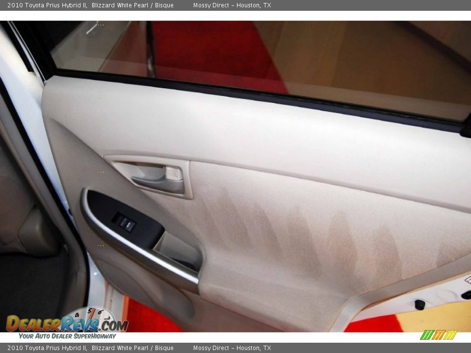 2010 Toyota Prius Hybrid II Blizzard White Pearl / Bisque Photo #16