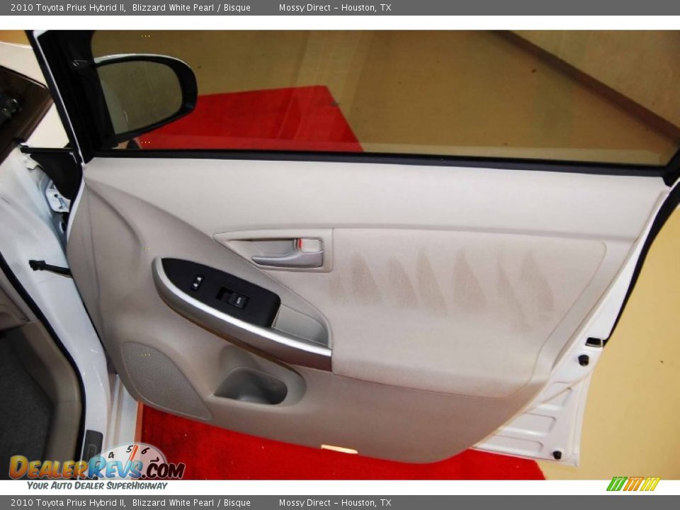 2010 Toyota Prius Hybrid II Blizzard White Pearl / Bisque Photo #18