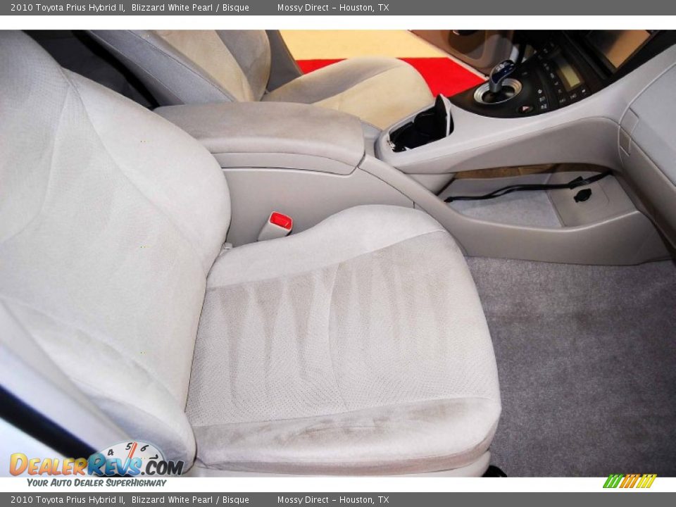 2010 Toyota Prius Hybrid II Blizzard White Pearl / Bisque Photo #19