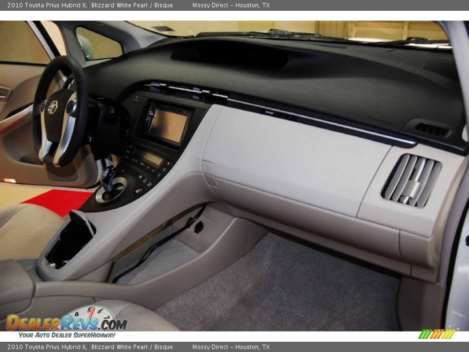 2010 Toyota Prius Hybrid II Blizzard White Pearl / Bisque Photo #20
