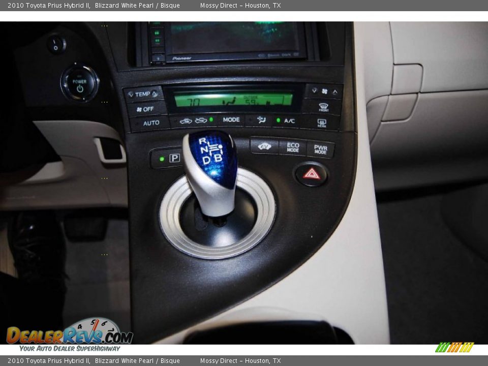 2010 Toyota Prius Hybrid II Blizzard White Pearl / Bisque Photo #21