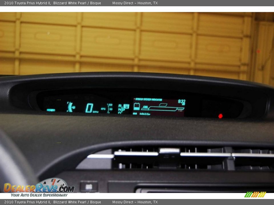 2010 Toyota Prius Hybrid II Blizzard White Pearl / Bisque Photo #23