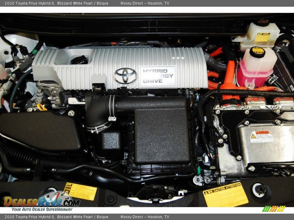2010 Toyota Prius Hybrid II Blizzard White Pearl / Bisque Photo #25