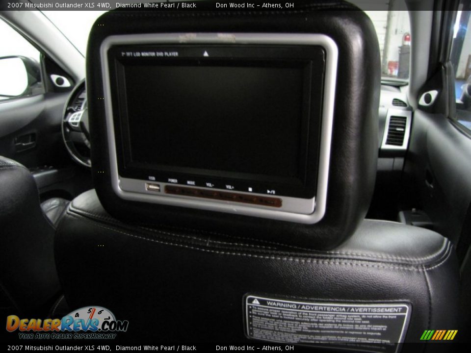 2007 Mitsubishi Outlander XLS 4WD Diamond White Pearl / Black Photo #27