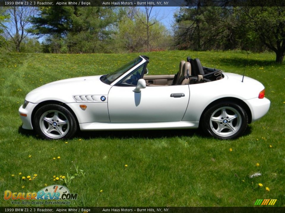 Alpine White 1999 BMW Z3 2.3 Roadster Photo #2