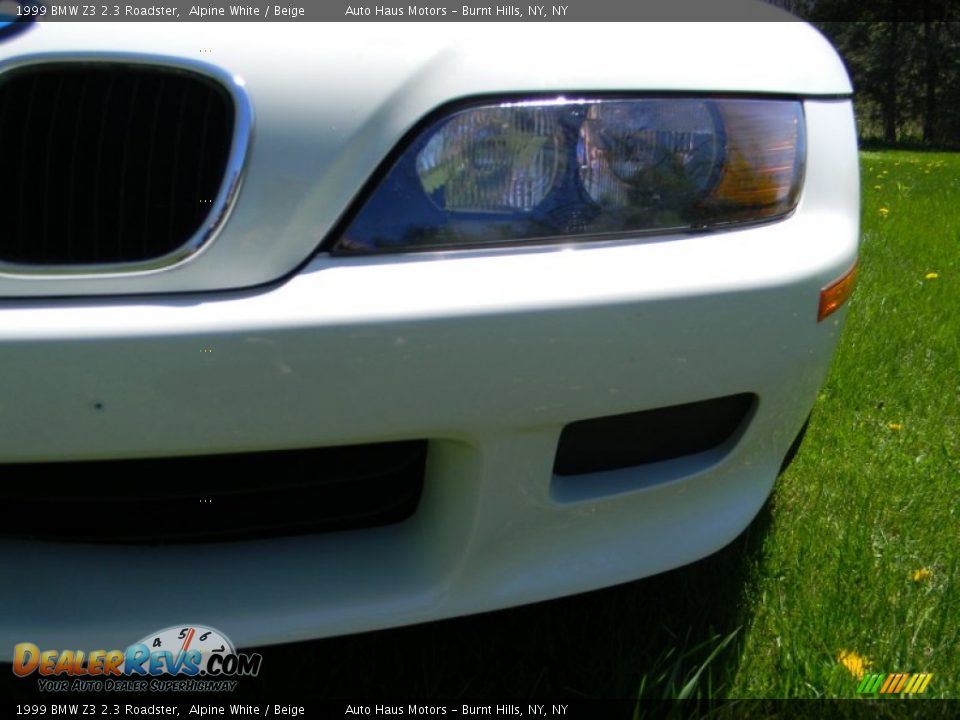 1999 BMW Z3 2.3 Roadster Alpine White / Beige Photo #30