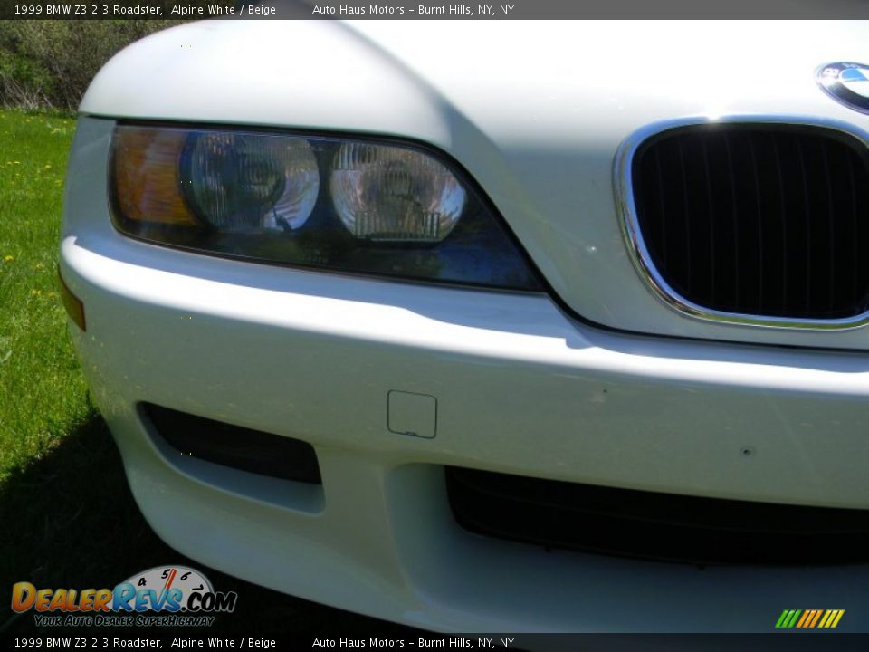 1999 BMW Z3 2.3 Roadster Alpine White / Beige Photo #31