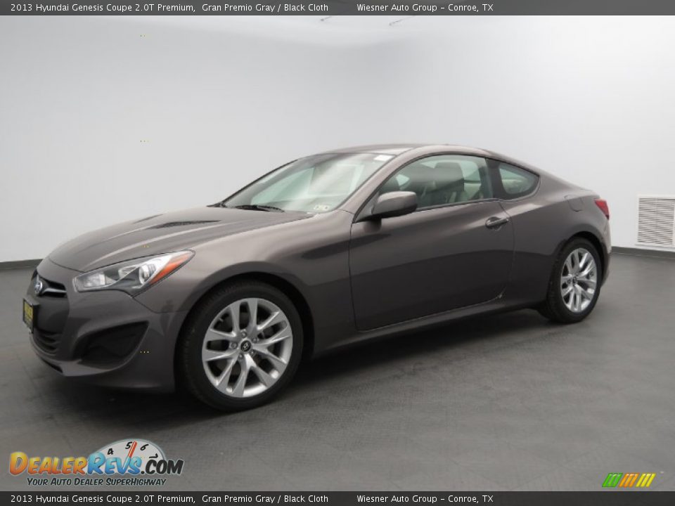 2013 Hyundai Genesis Coupe 2.0T Premium Gran Premio Gray / Black Cloth Photo #1