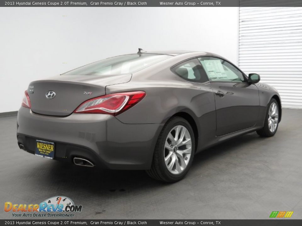 2013 Hyundai Genesis Coupe 2.0T Premium Gran Premio Gray / Black Cloth Photo #2
