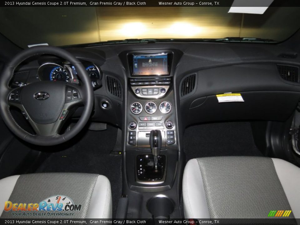 2013 Hyundai Genesis Coupe 2.0T Premium Gran Premio Gray / Black Cloth Photo #3
