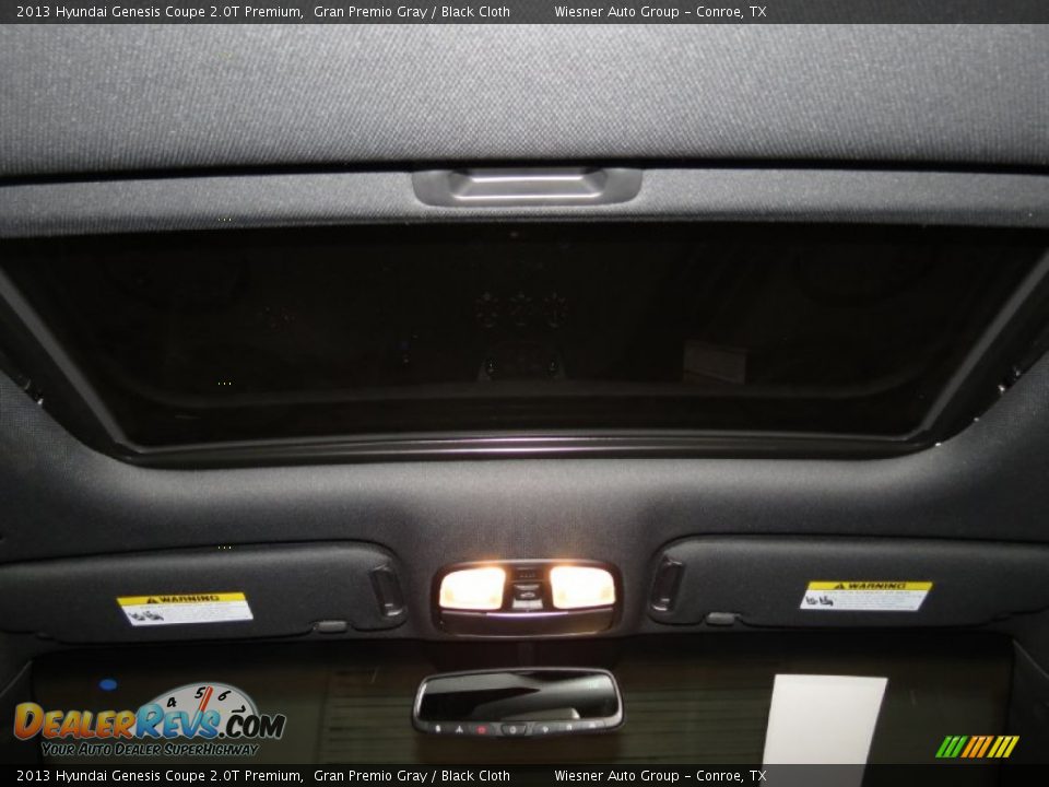 2013 Hyundai Genesis Coupe 2.0T Premium Gran Premio Gray / Black Cloth Photo #5