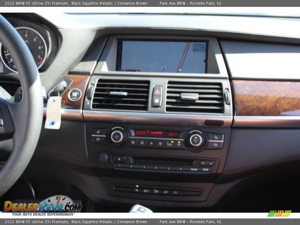 2013 BMW X5 xDrive 35i Premium Black Sapphire Metallic / Cinnamon Brown Photo #14