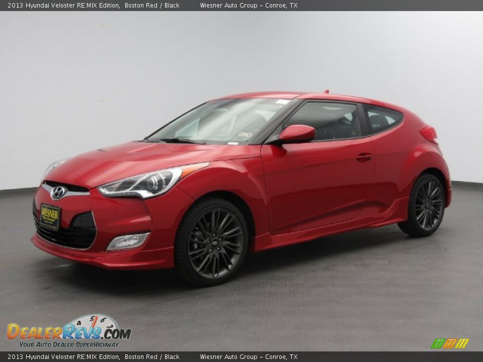 2013 Hyundai Veloster RE:MIX Edition Boston Red / Black Photo #1
