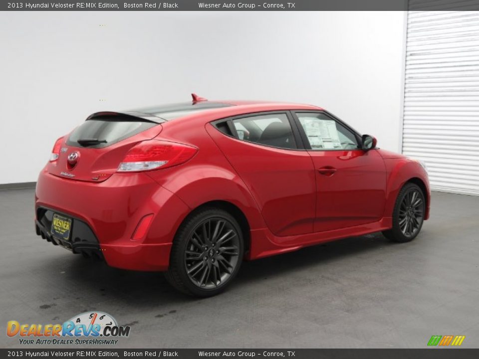 2013 Hyundai Veloster RE:MIX Edition Boston Red / Black Photo #3