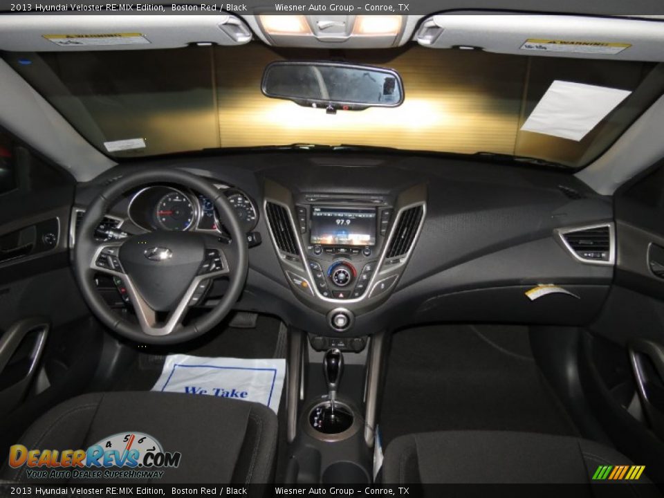 2013 Hyundai Veloster RE:MIX Edition Boston Red / Black Photo #4