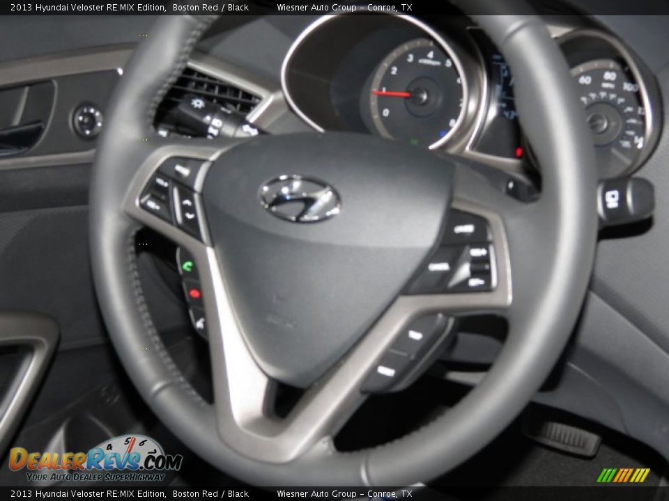 2013 Hyundai Veloster RE:MIX Edition Boston Red / Black Photo #5