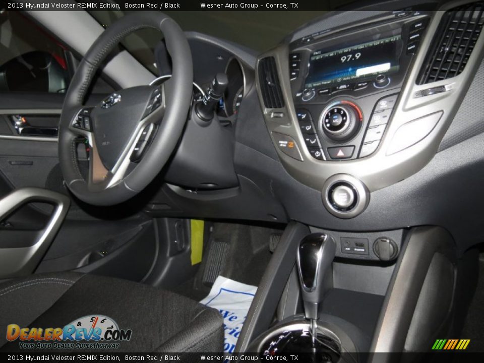 2013 Hyundai Veloster RE:MIX Edition Boston Red / Black Photo #6
