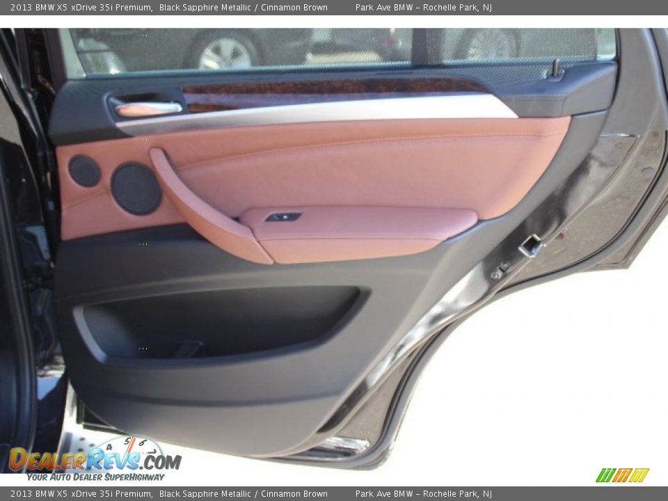 2013 BMW X5 xDrive 35i Premium Black Sapphire Metallic / Cinnamon Brown Photo #24