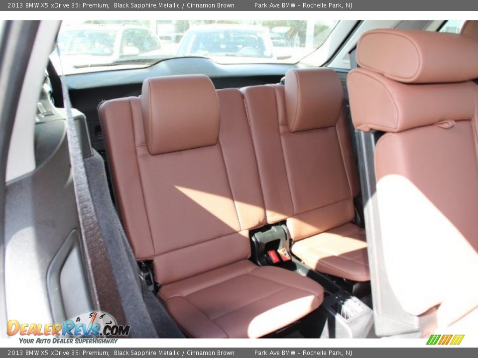 2013 BMW X5 xDrive 35i Premium Black Sapphire Metallic / Cinnamon Brown Photo #25