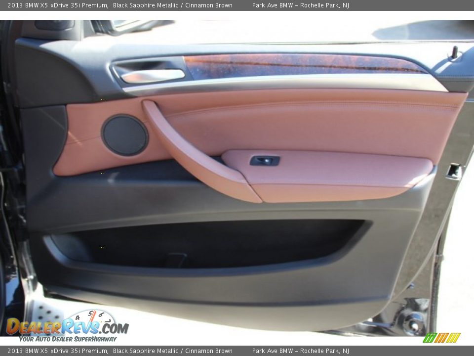 2013 BMW X5 xDrive 35i Premium Black Sapphire Metallic / Cinnamon Brown Photo #28