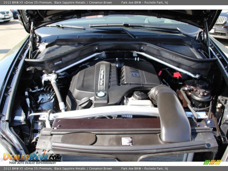 2013 BMW X5 xDrive 35i Premium Black Sapphire Metallic / Cinnamon Brown Photo #32