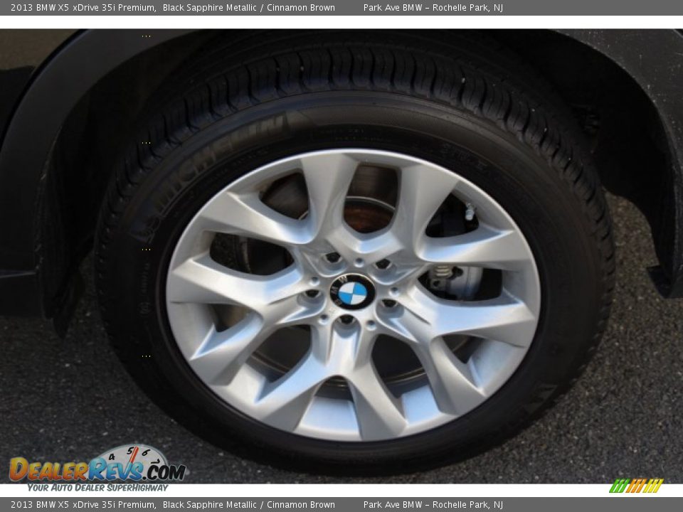 2013 BMW X5 xDrive 35i Premium Black Sapphire Metallic / Cinnamon Brown Photo #35