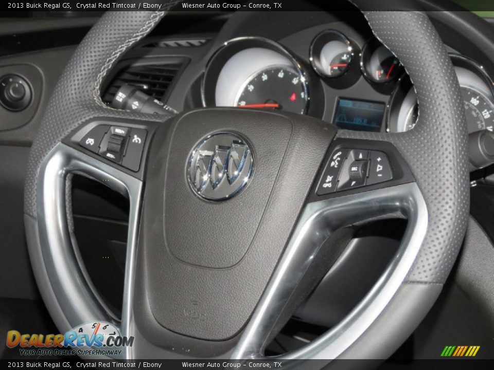 2013 Buick Regal GS Steering Wheel Photo #5