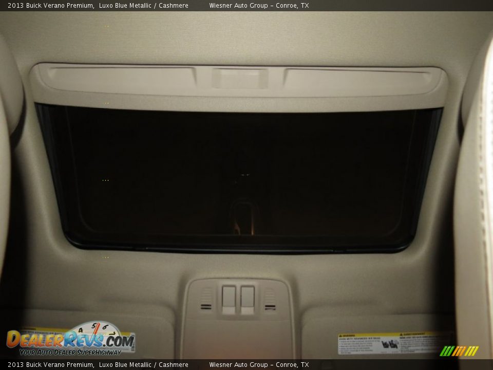 2013 Buick Verano Premium Luxo Blue Metallic / Cashmere Photo #5