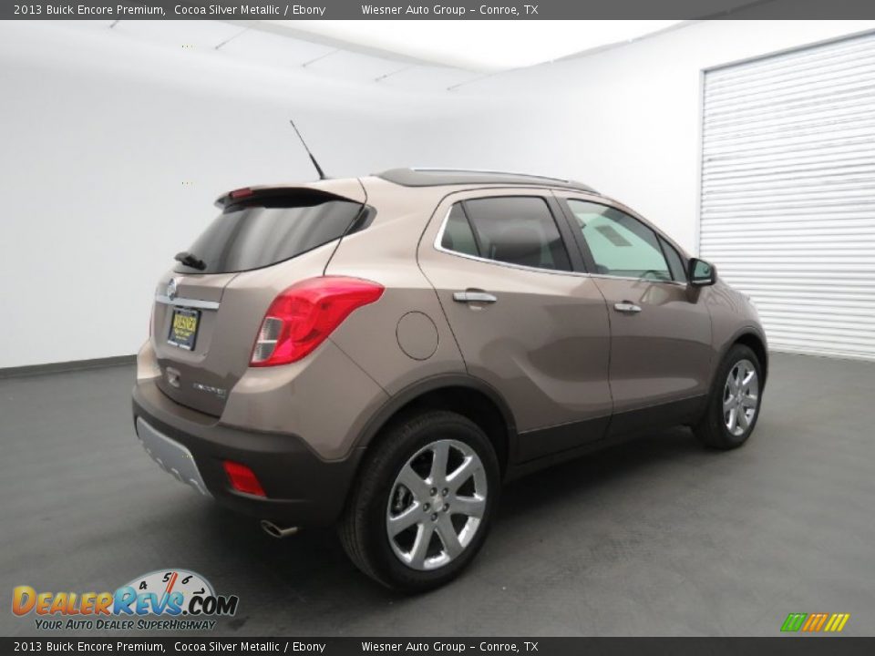 2013 Buick Encore Premium Cocoa Silver Metallic / Ebony Photo #3