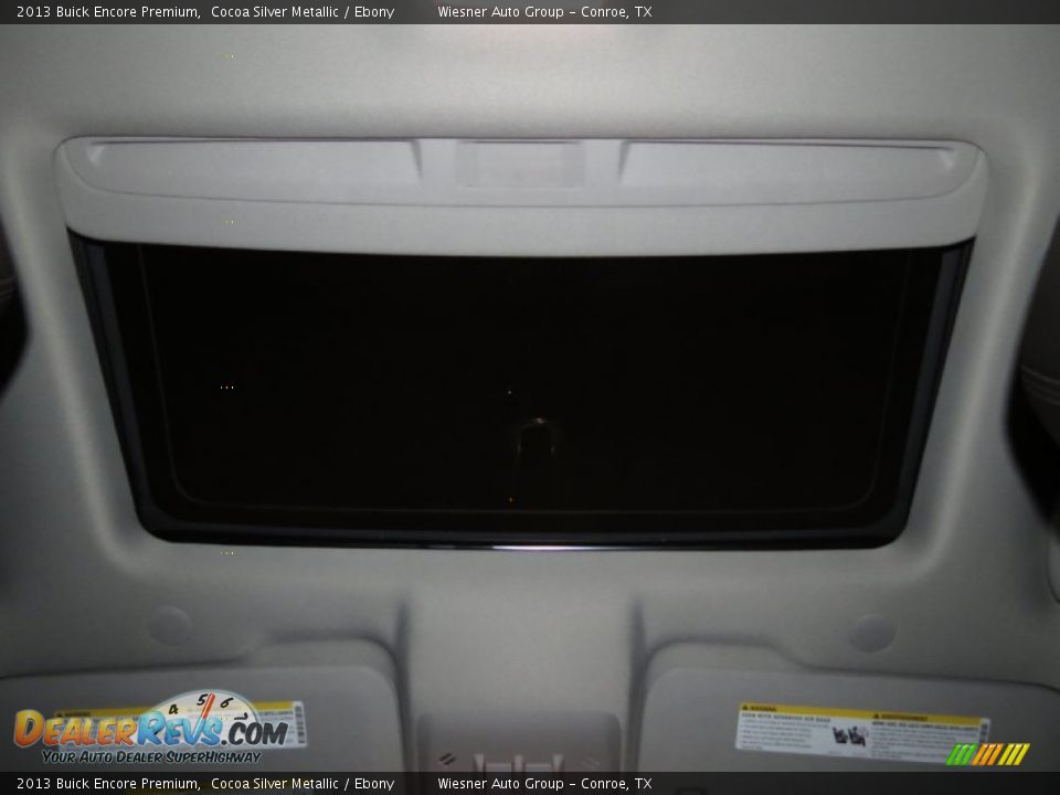 2013 Buick Encore Premium Cocoa Silver Metallic / Ebony Photo #6