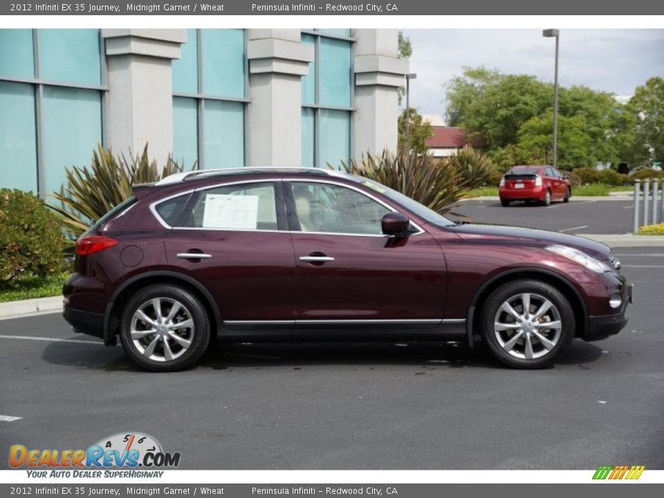 Midnight Garnet 2012 Infiniti EX 35 Journey Photo #3