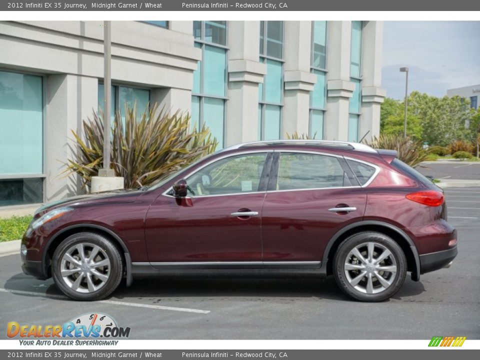 Midnight Garnet 2012 Infiniti EX 35 Journey Photo #4