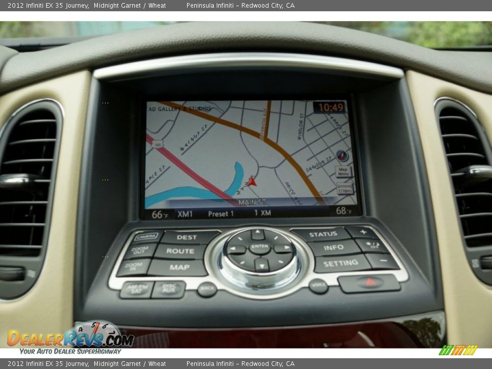 Navigation of 2012 Infiniti EX 35 Journey Photo #14