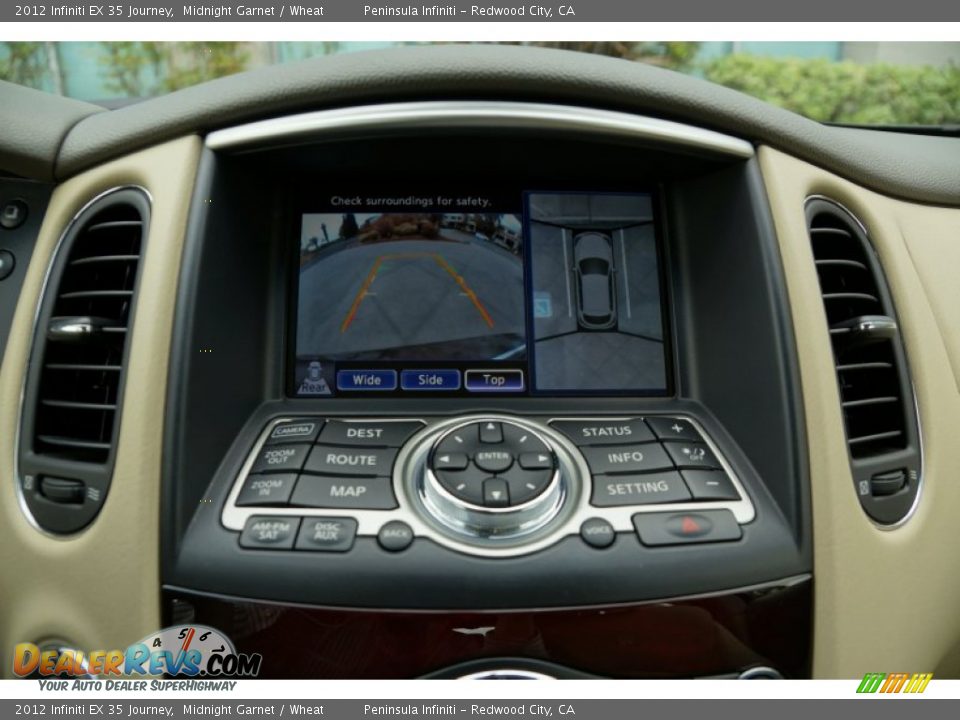 Controls of 2012 Infiniti EX 35 Journey Photo #23