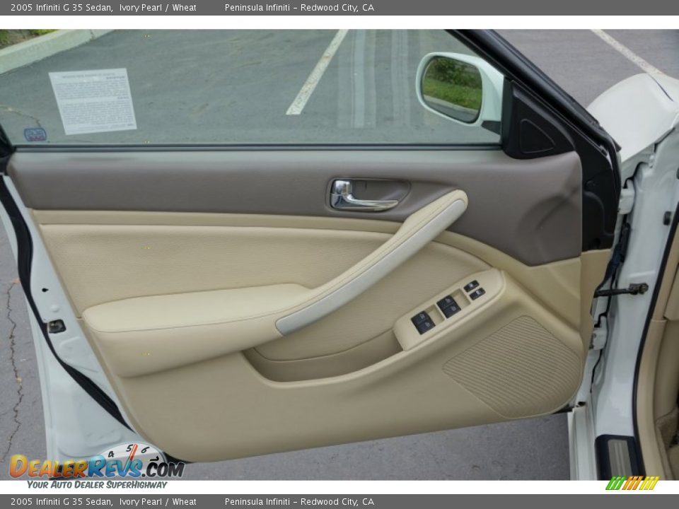 Door Panel of 2005 Infiniti G 35 Sedan Photo #7