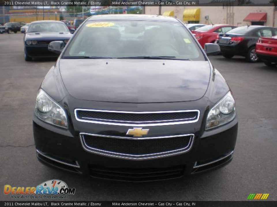 2011 Chevrolet Malibu LT Black Granite Metallic / Ebony Photo #7