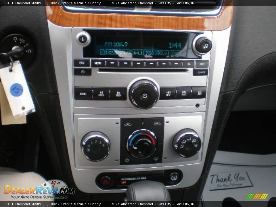 2011 Chevrolet Malibu LT Black Granite Metallic / Ebony Photo #8