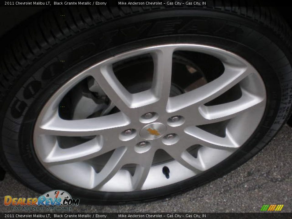 2011 Chevrolet Malibu LT Black Granite Metallic / Ebony Photo #11