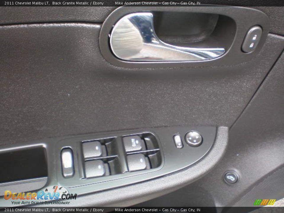 2011 Chevrolet Malibu LT Black Granite Metallic / Ebony Photo #12