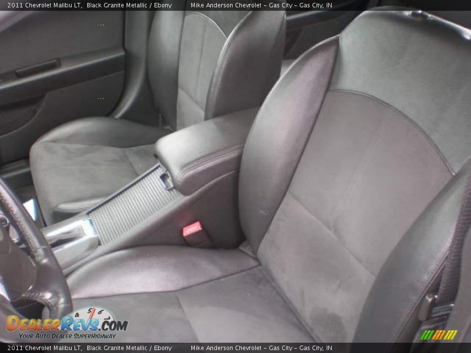 2011 Chevrolet Malibu LT Black Granite Metallic / Ebony Photo #14
