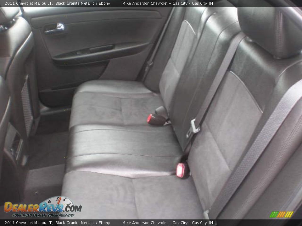 2011 Chevrolet Malibu LT Black Granite Metallic / Ebony Photo #17